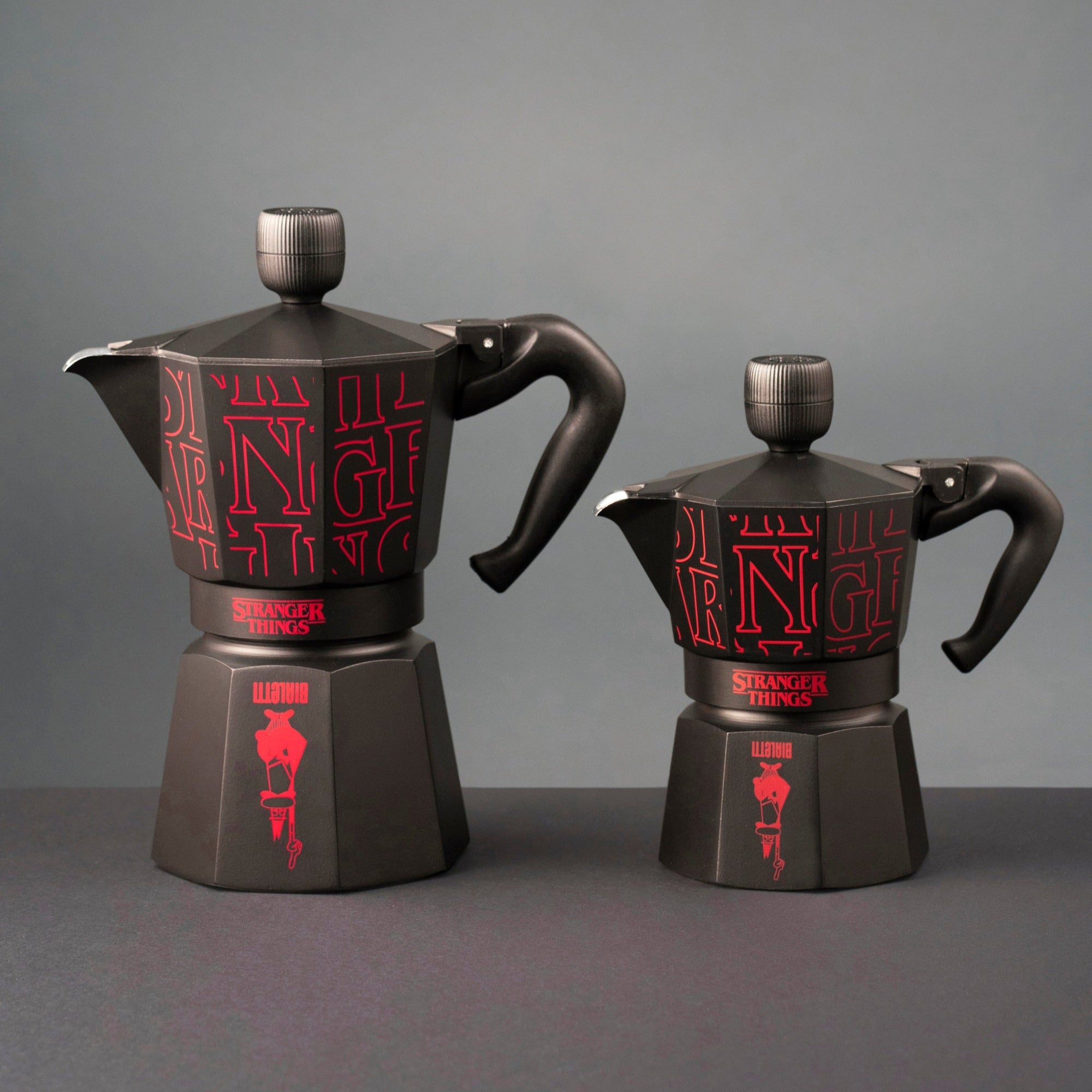 Bialetti Stranger Things Moka Express – 6 Cup (270 ml) Stovetop Coffee Maker