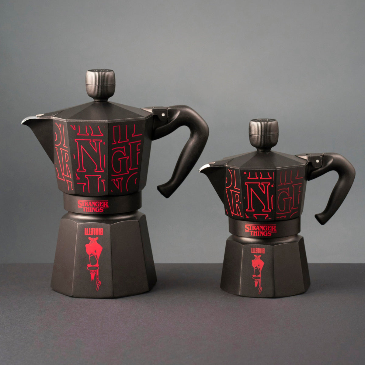 Bialetti Stranger Things Moka Express – 6 Cup (270 ml) Stovetop Coffee Maker