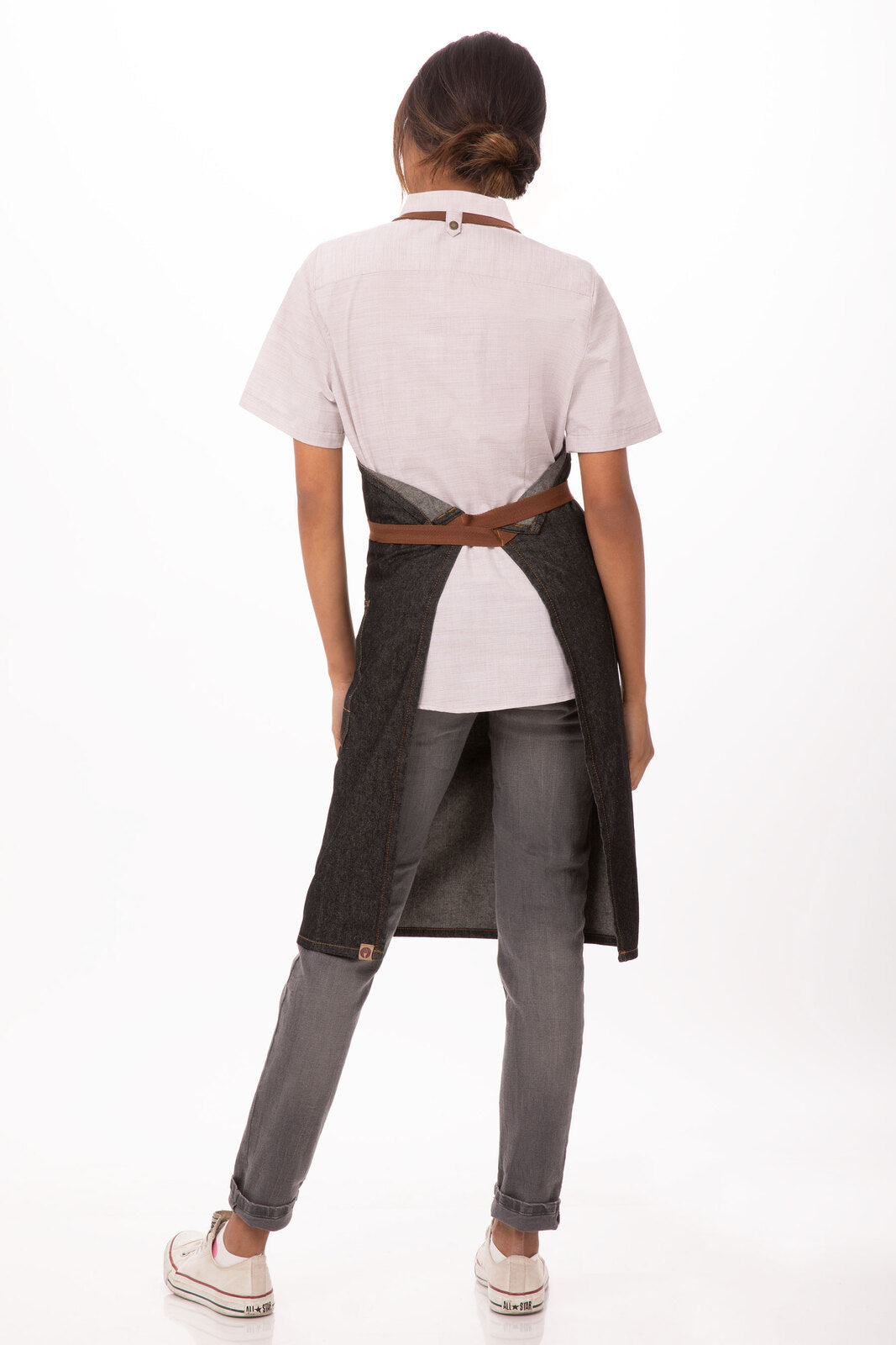 Chef Works Memphis Bib Apron - Black