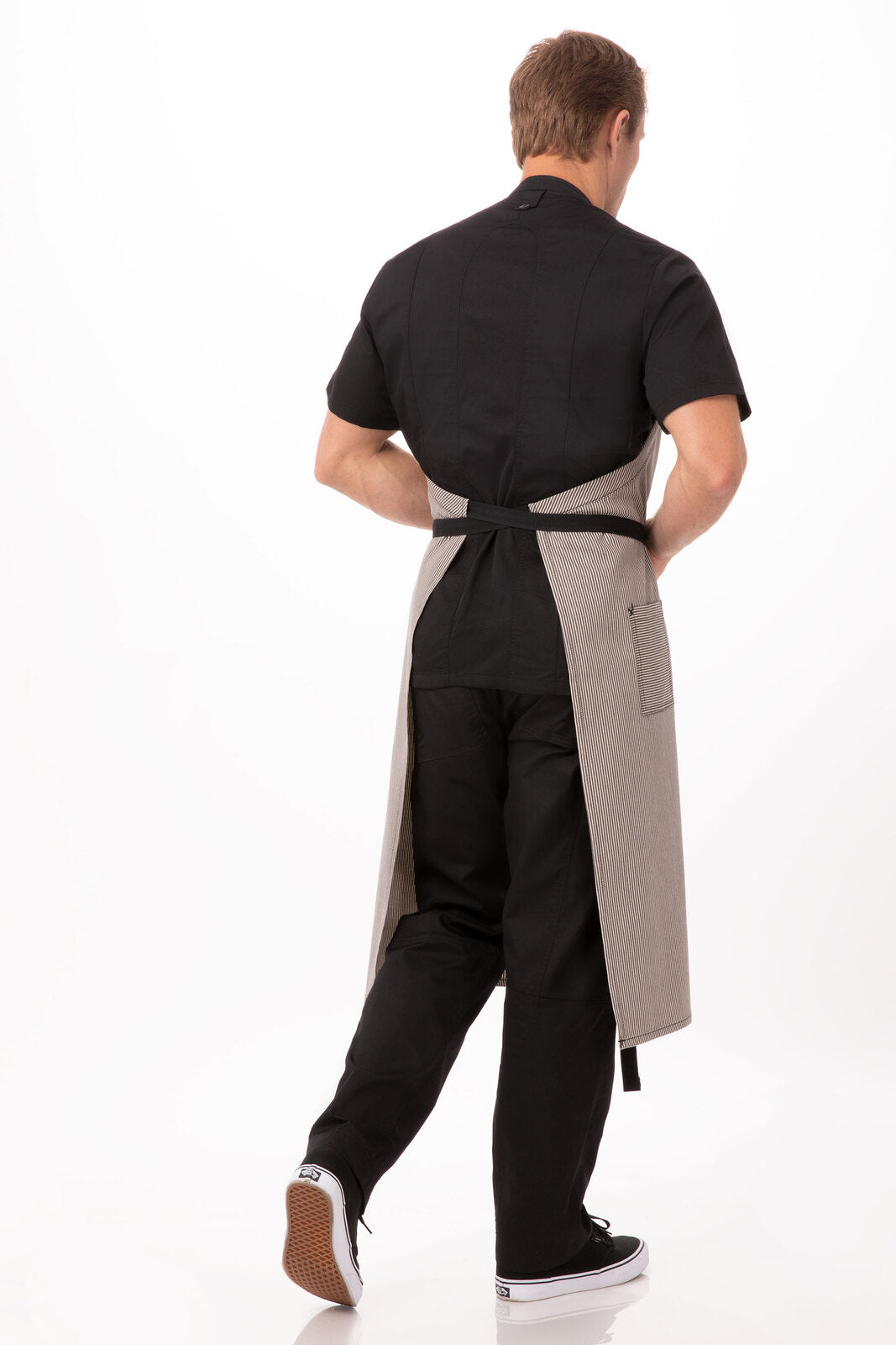 Chef Works Portland Chefs Bib Apron - Black