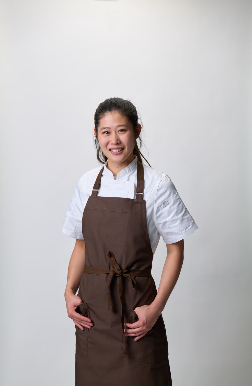 Chef Works Lockharte Bib Apron - Espresso