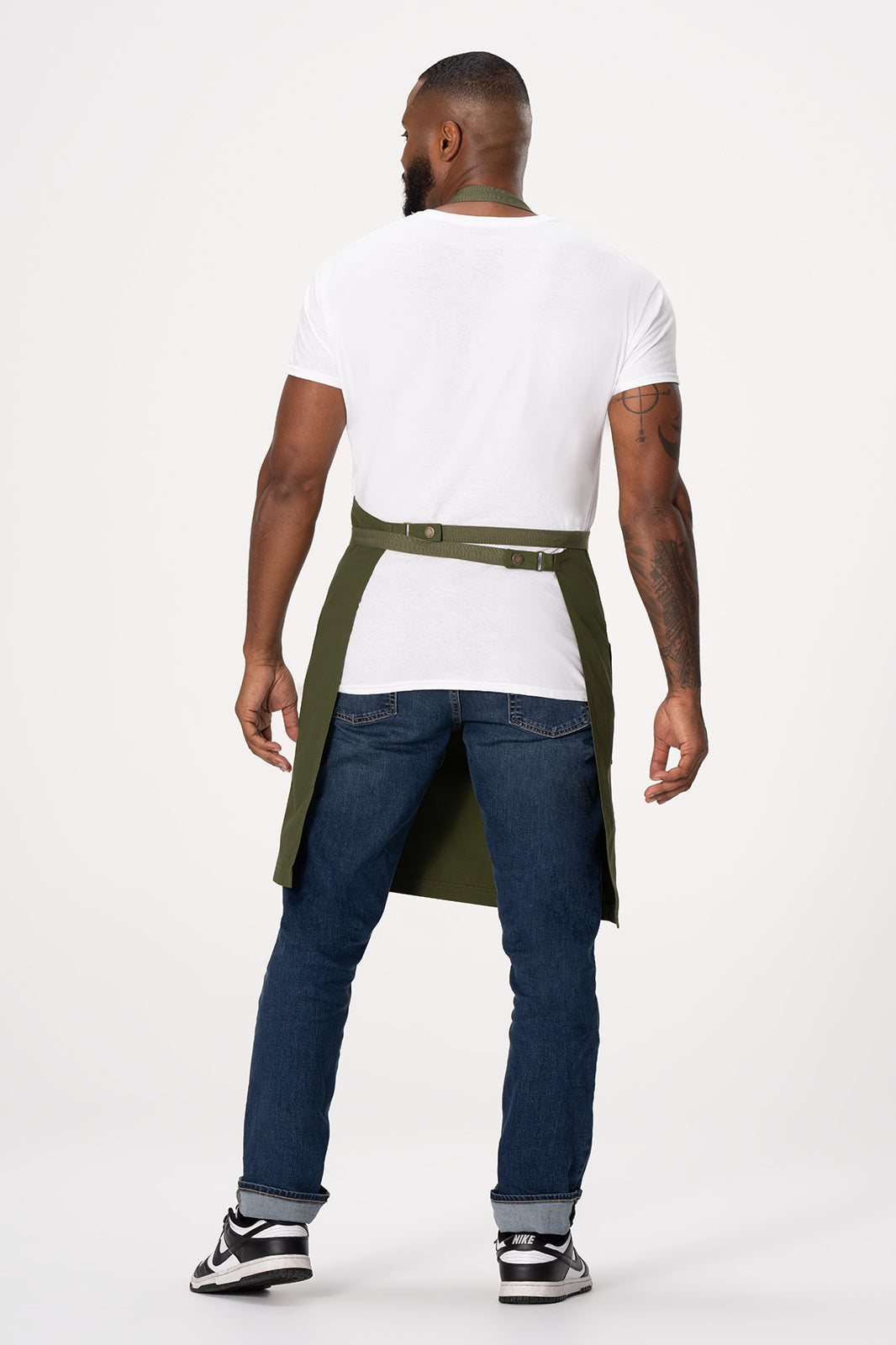 Chef Works Lockharte Bib Apron - Military Green