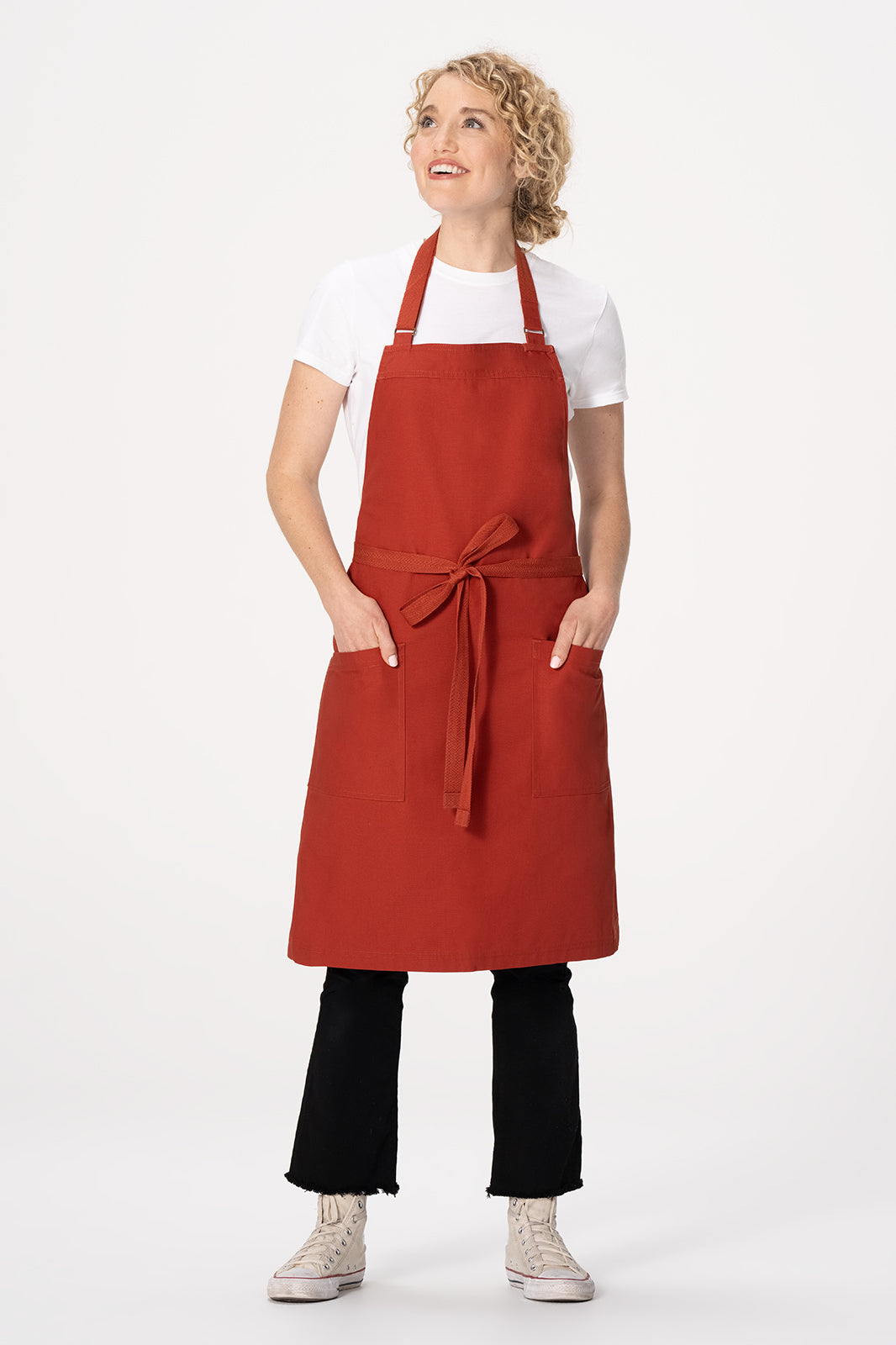 Chef Works Lockharte Bib Apron - Rust