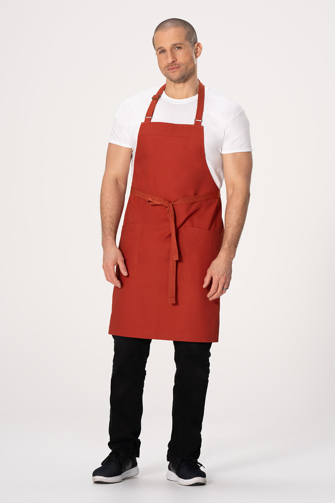 Chef Works Lockharte Bib Apron - Rust