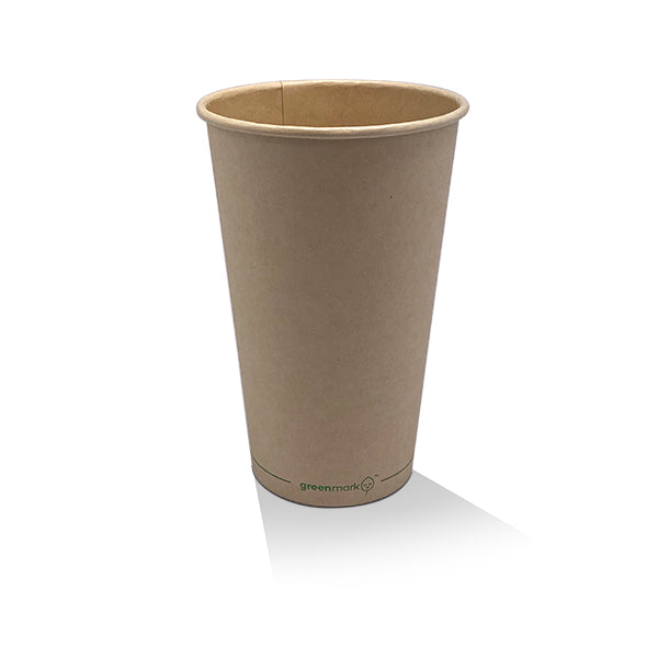 ecoware 16oz Aqueous Coated Bamboo Single Wall Hot Cup (Carton of 1000)
