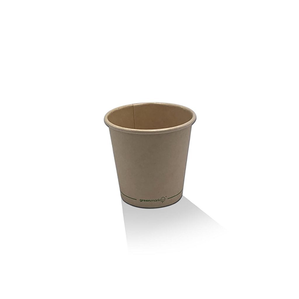 ecoware 4oz Aqueous Coated Bamboo Single Wall Hot Cup (Carton of 1000)