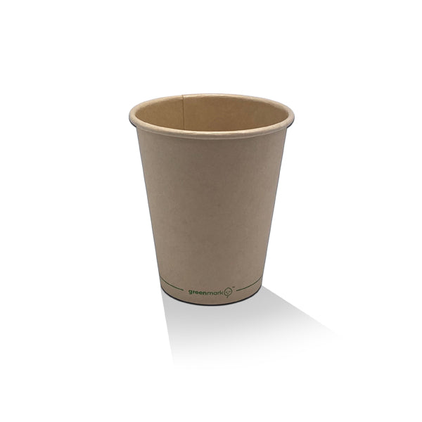 ecoware 8oz Aqueous Coated Bamboo Single Wall Hot Cup (Carton of 1000)