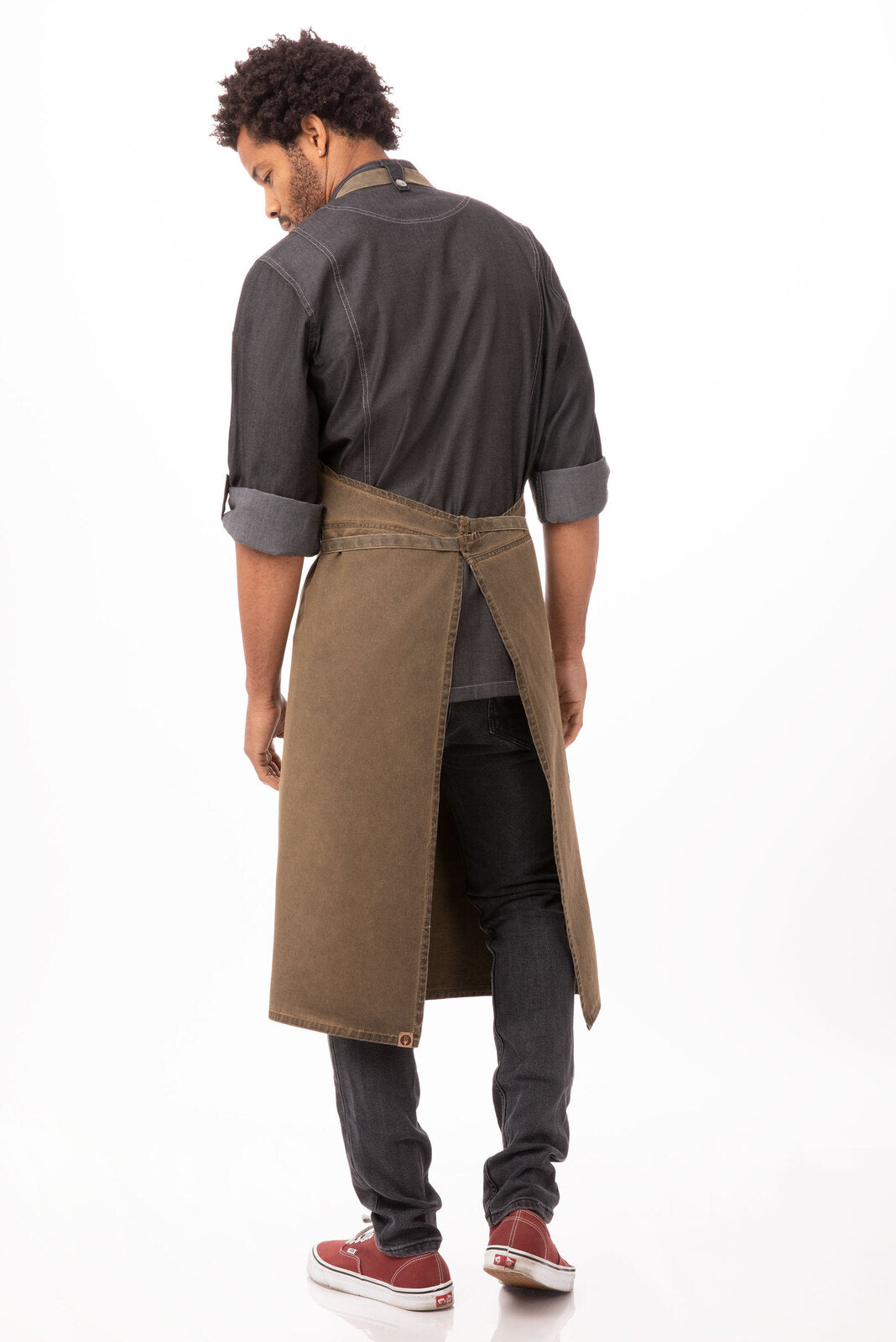 Chef Works Dorset Chefs Bib Apron - Golden Brown