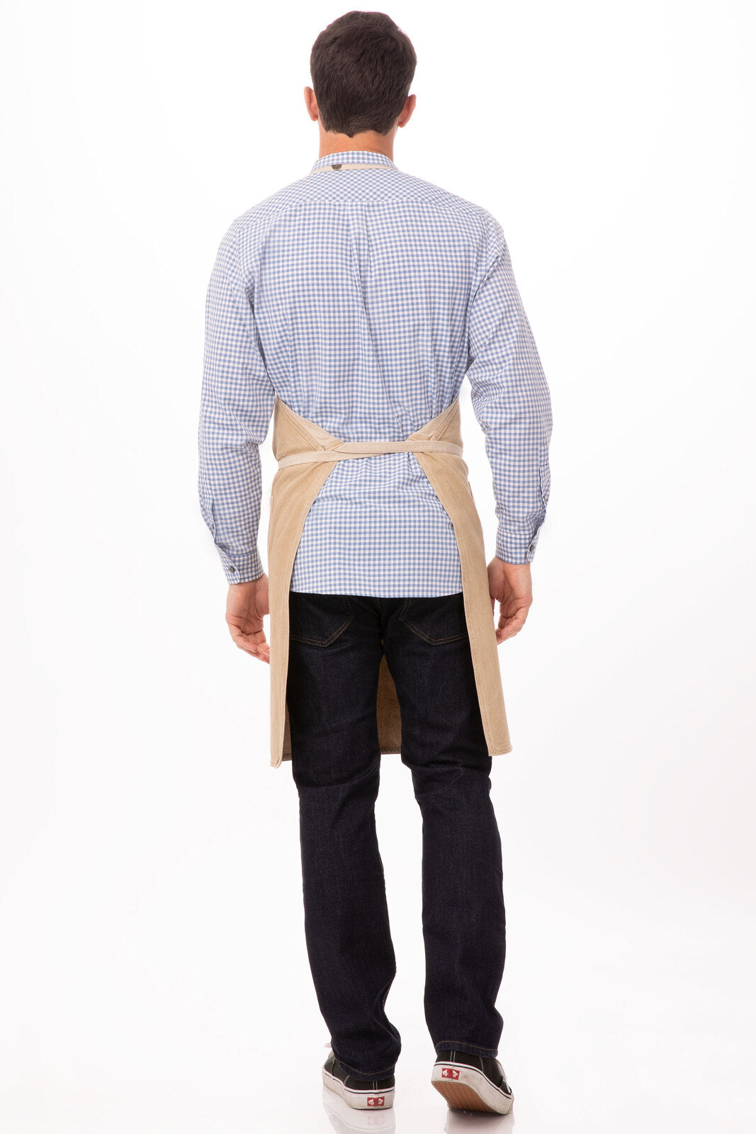Chef Works Austin Bib Apron - Natural