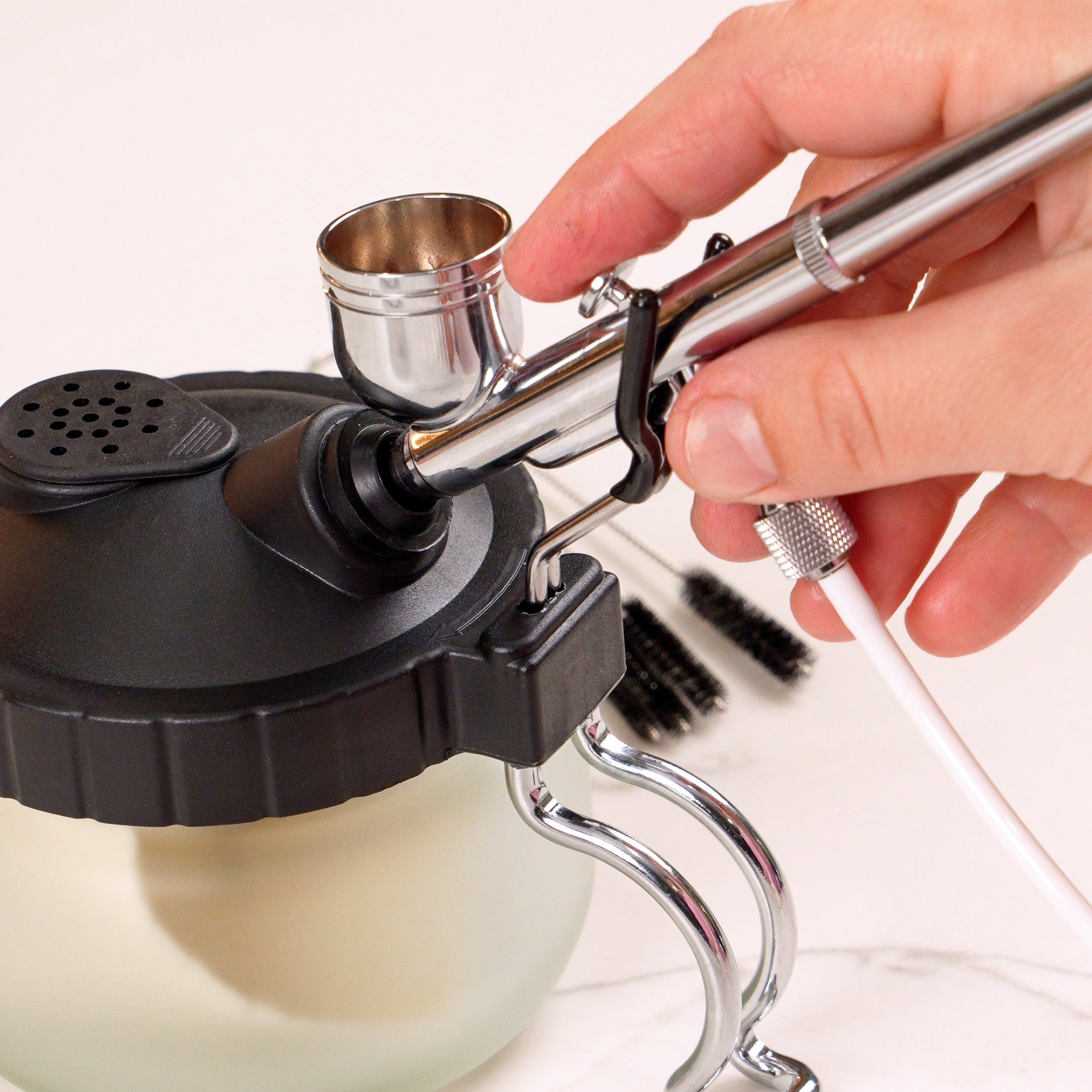LOYAL Airbrush Cleaning Jar