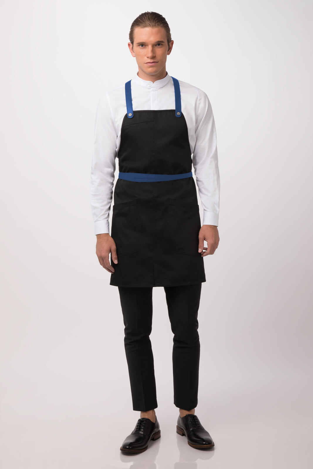 Chef Works Largo Bib Apron - Black