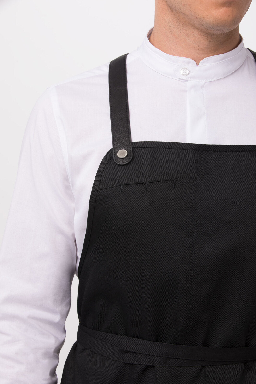 Chef Works Largo Bib Apron - Black