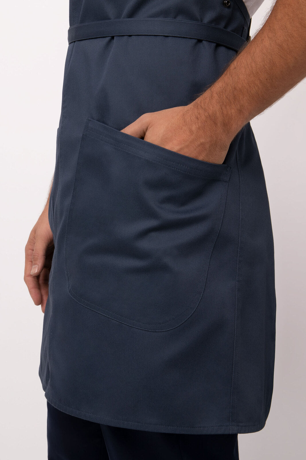 Chef Works Largo Bib Apron - Blue