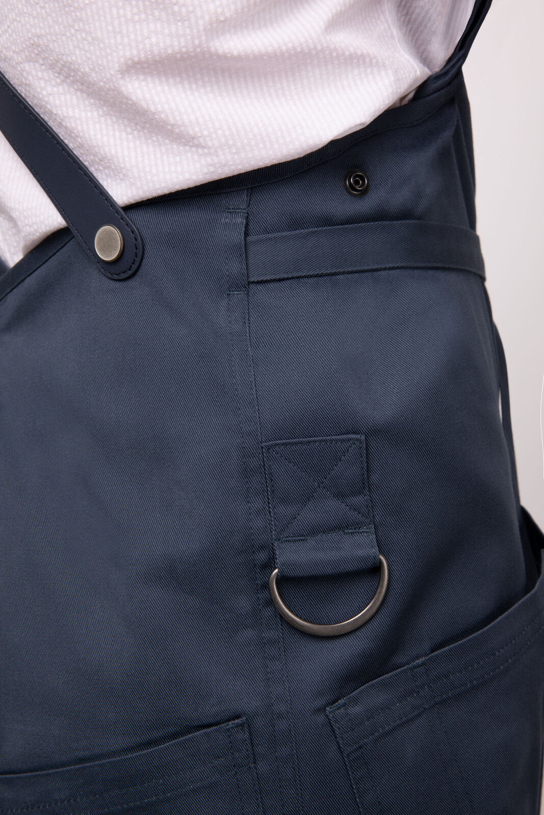 Chef Works Largo Bib Apron - Blue