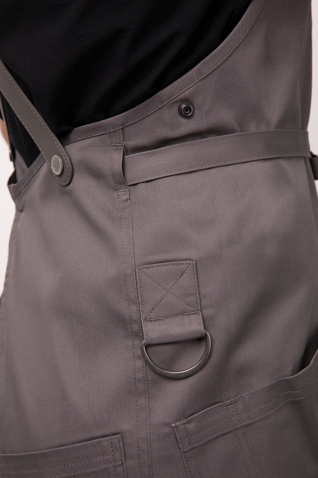 Chef Works Largo Bib Apron - Mushroom