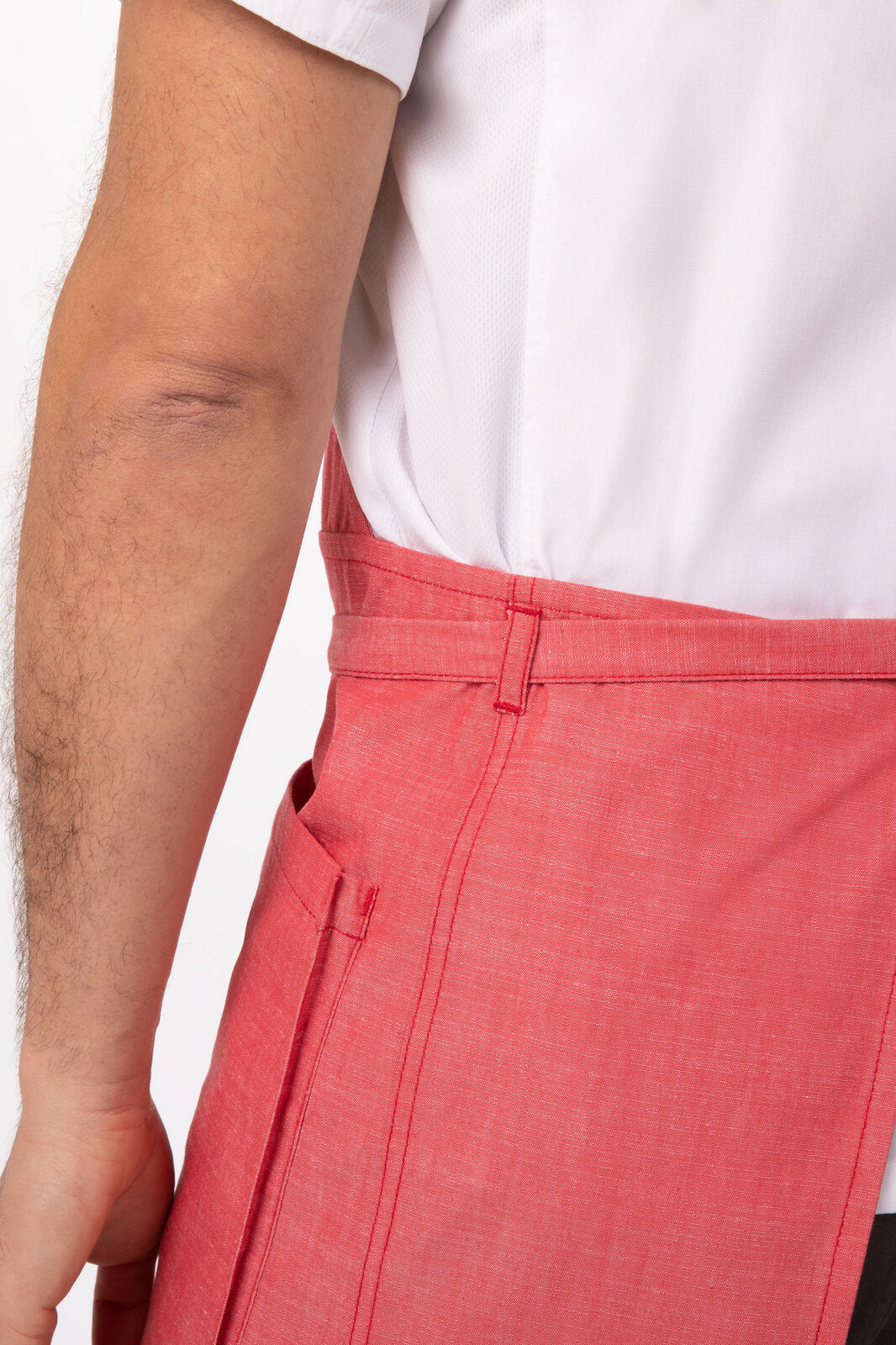 Chef Works Medford Bib Apron - Coral