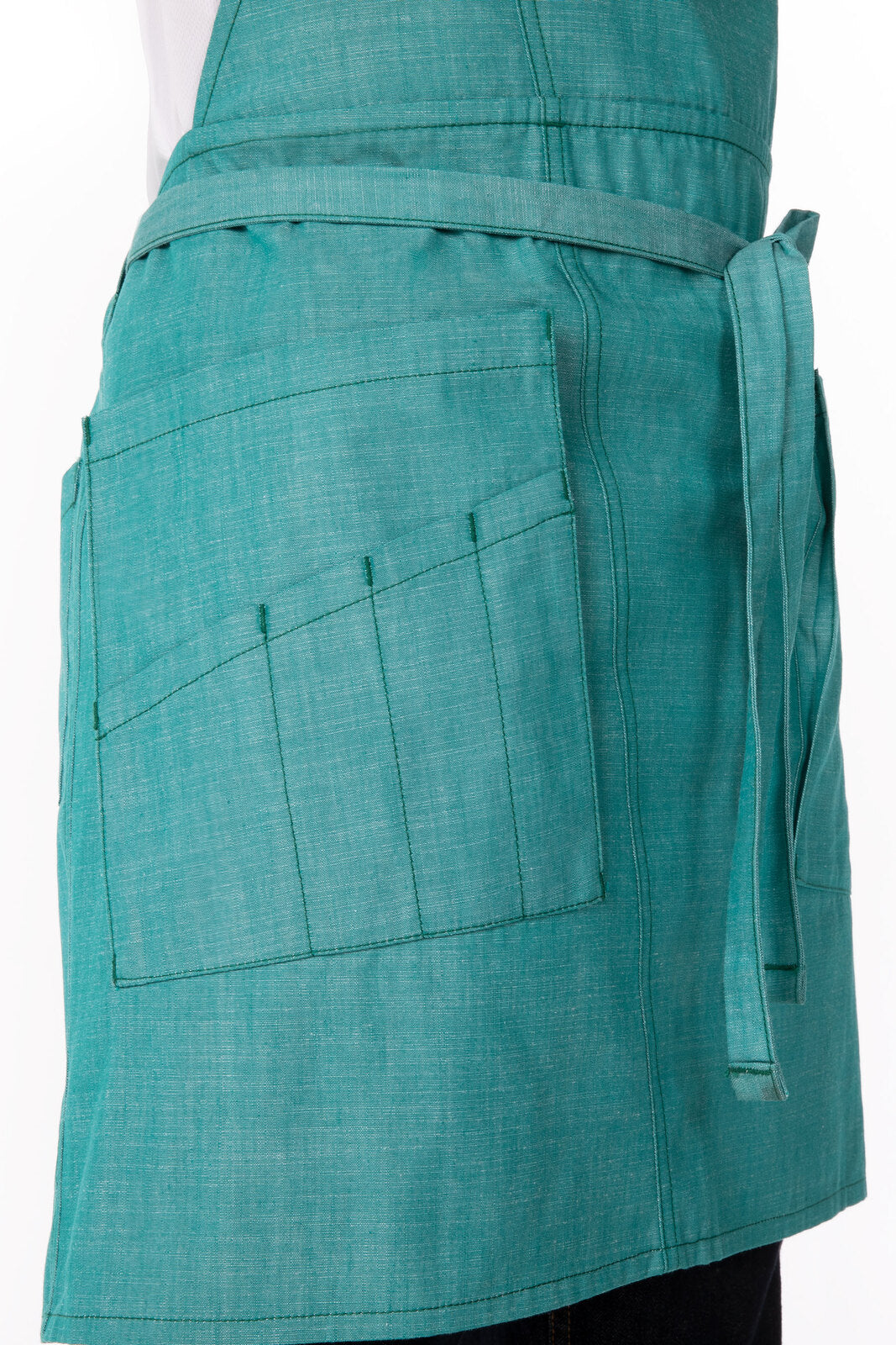 Chef Works Medford Bib Apron - Jade