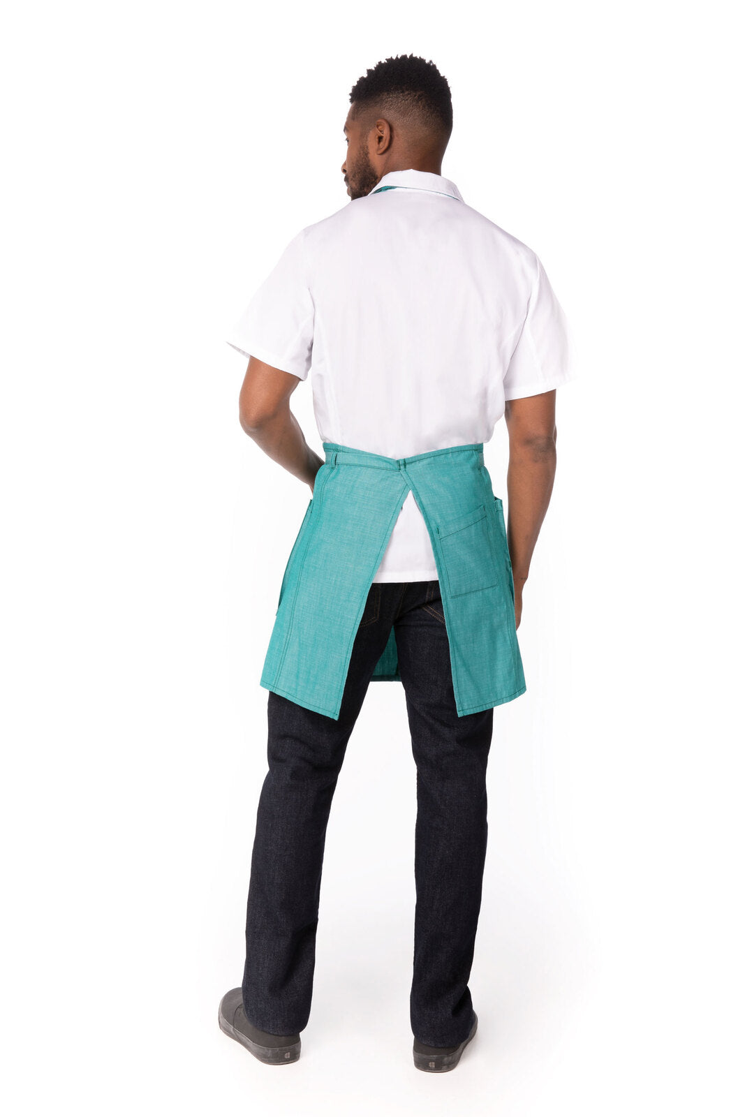 Chef Works Medford Bib Apron - Jade
