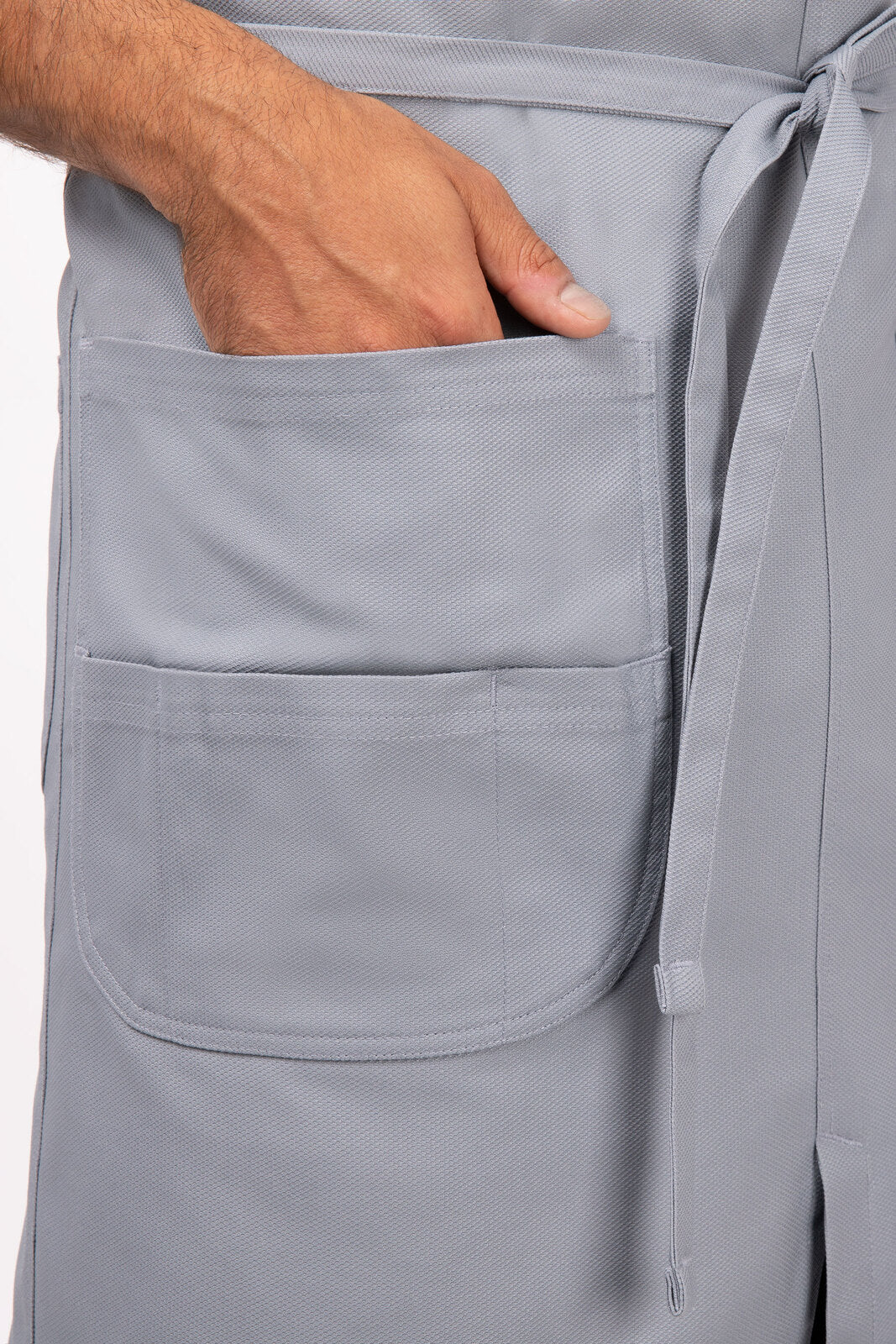 Chef Works Logan Bib Apron - Clay