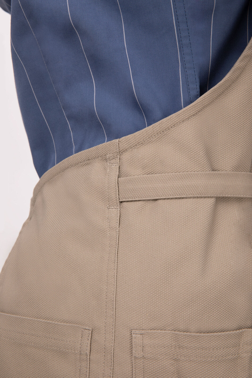 Chef Works Logan Bib Apron - Khaki