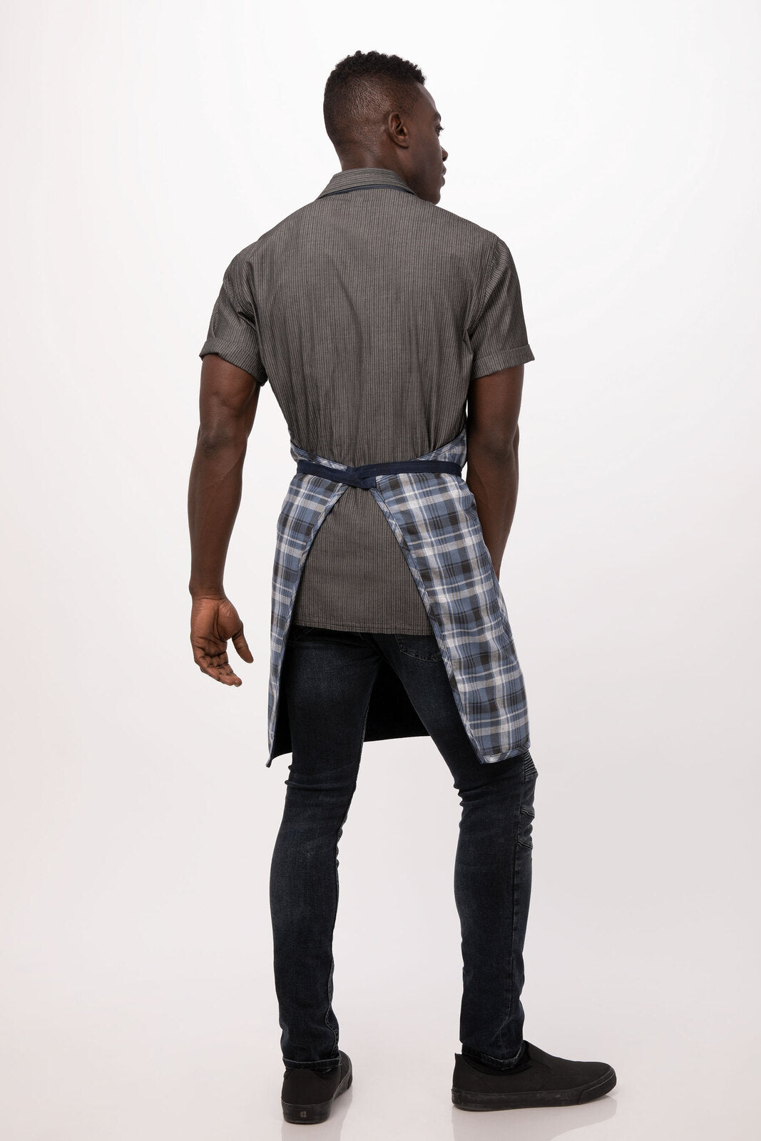 Chef Works Olympia Bib Apron - Navy