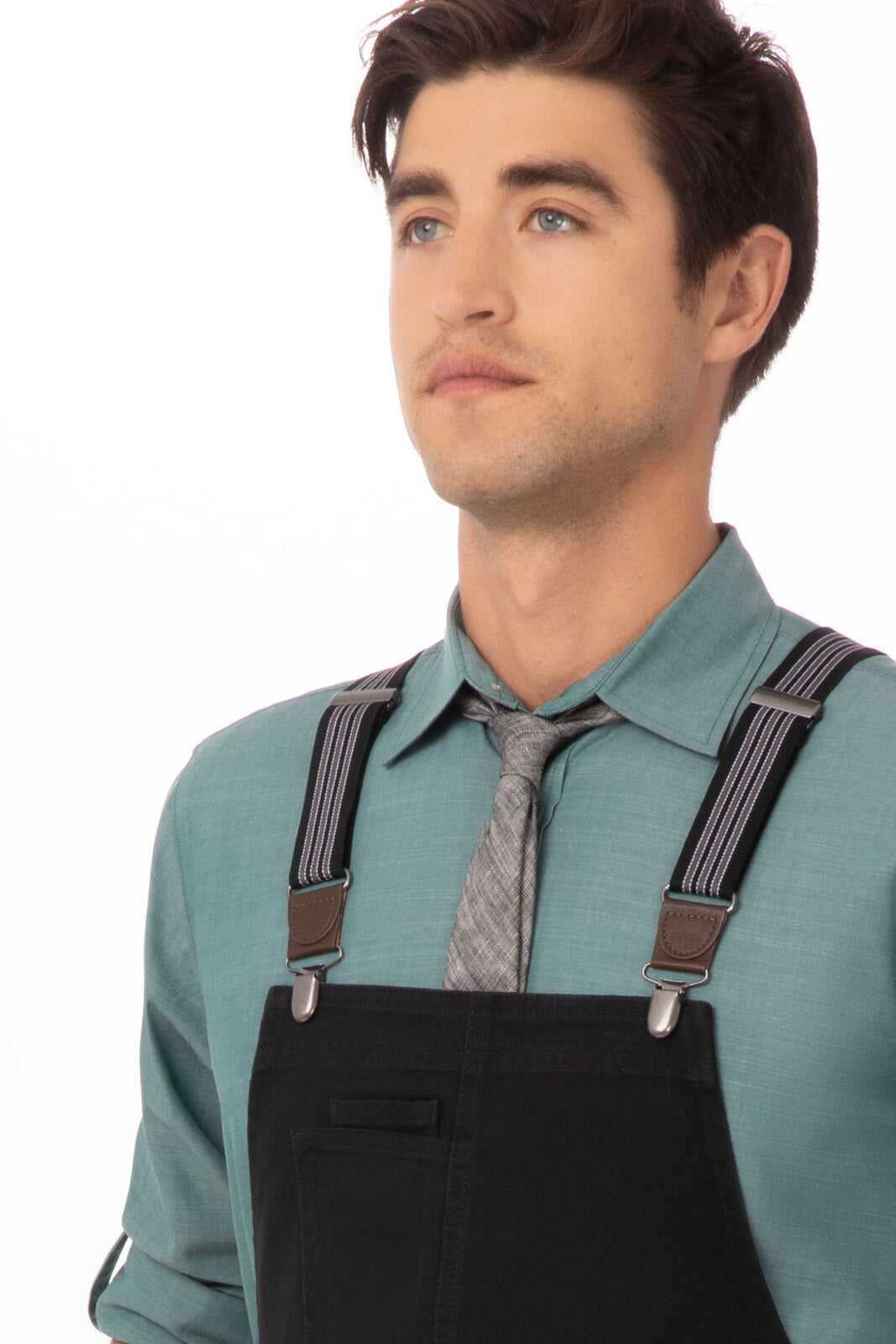 Chef Works Berkeley Bib Apron - Jet Black