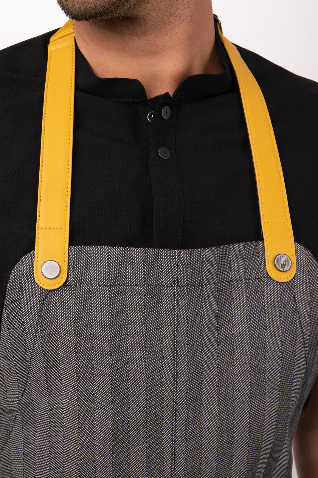 Chef Works Seattle Bib Apron - Black