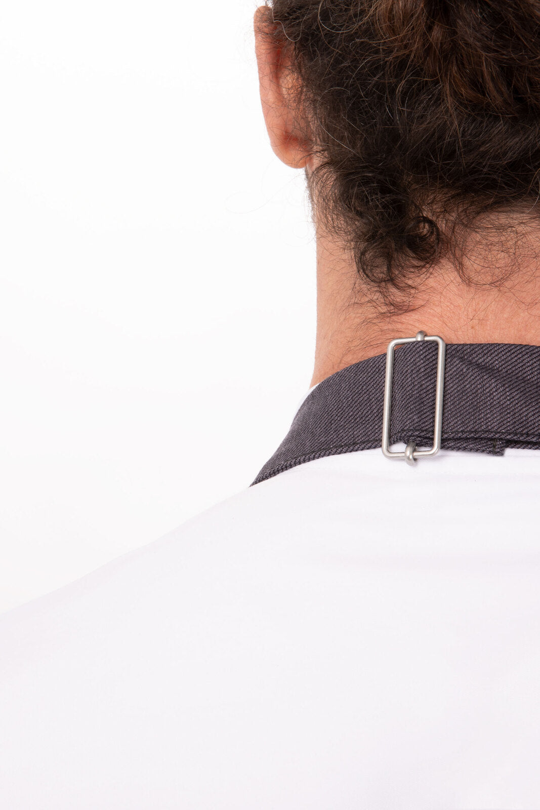 Chef Works Boulder Bib Apron - Purple Black