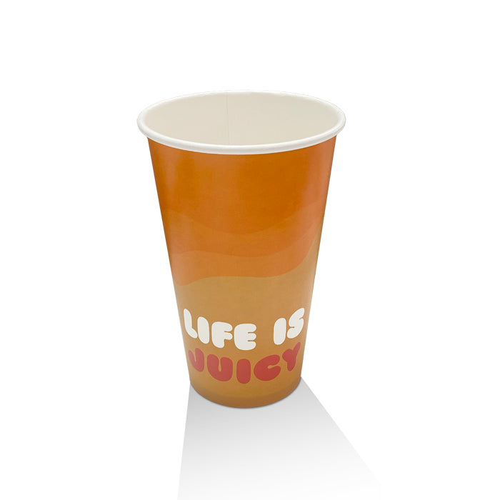 ecoware 16oz Aqueous Coated Paper Cold Cup (Carton of 1000)