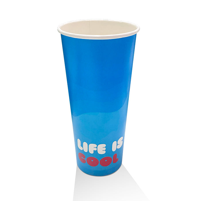 ecoware 24oz Aqueous Coated Paper Cold Cup (Carton of 500)