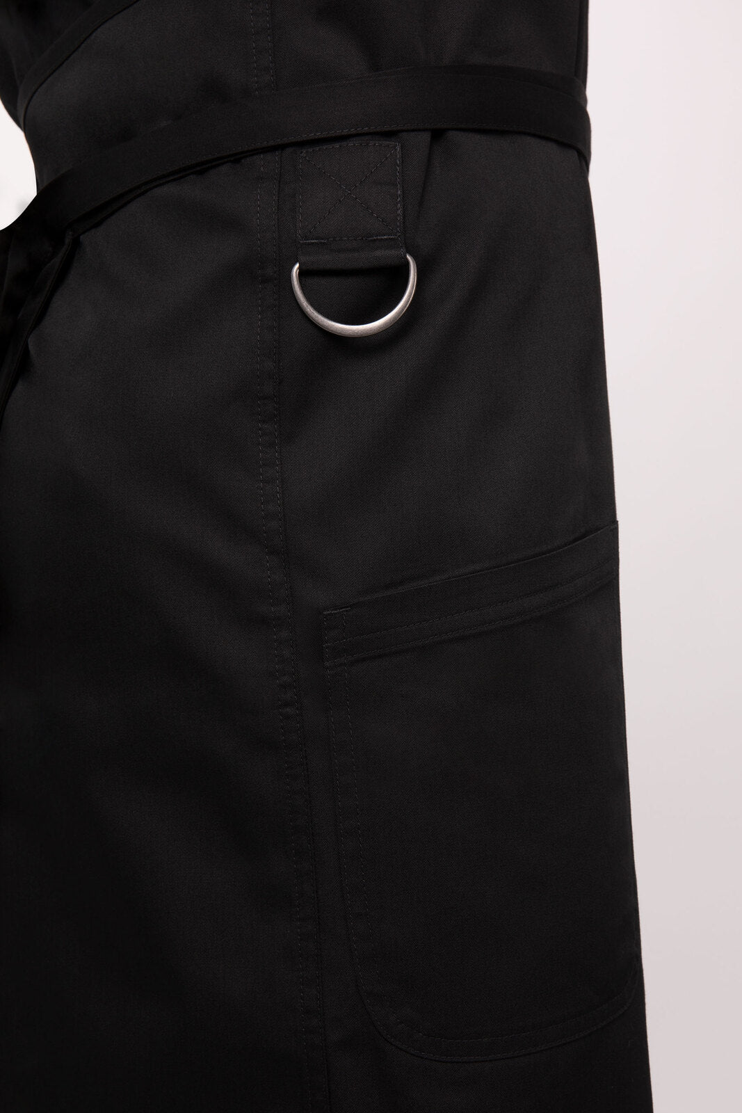 Chef Works Brio Chef Bib Apron - Black