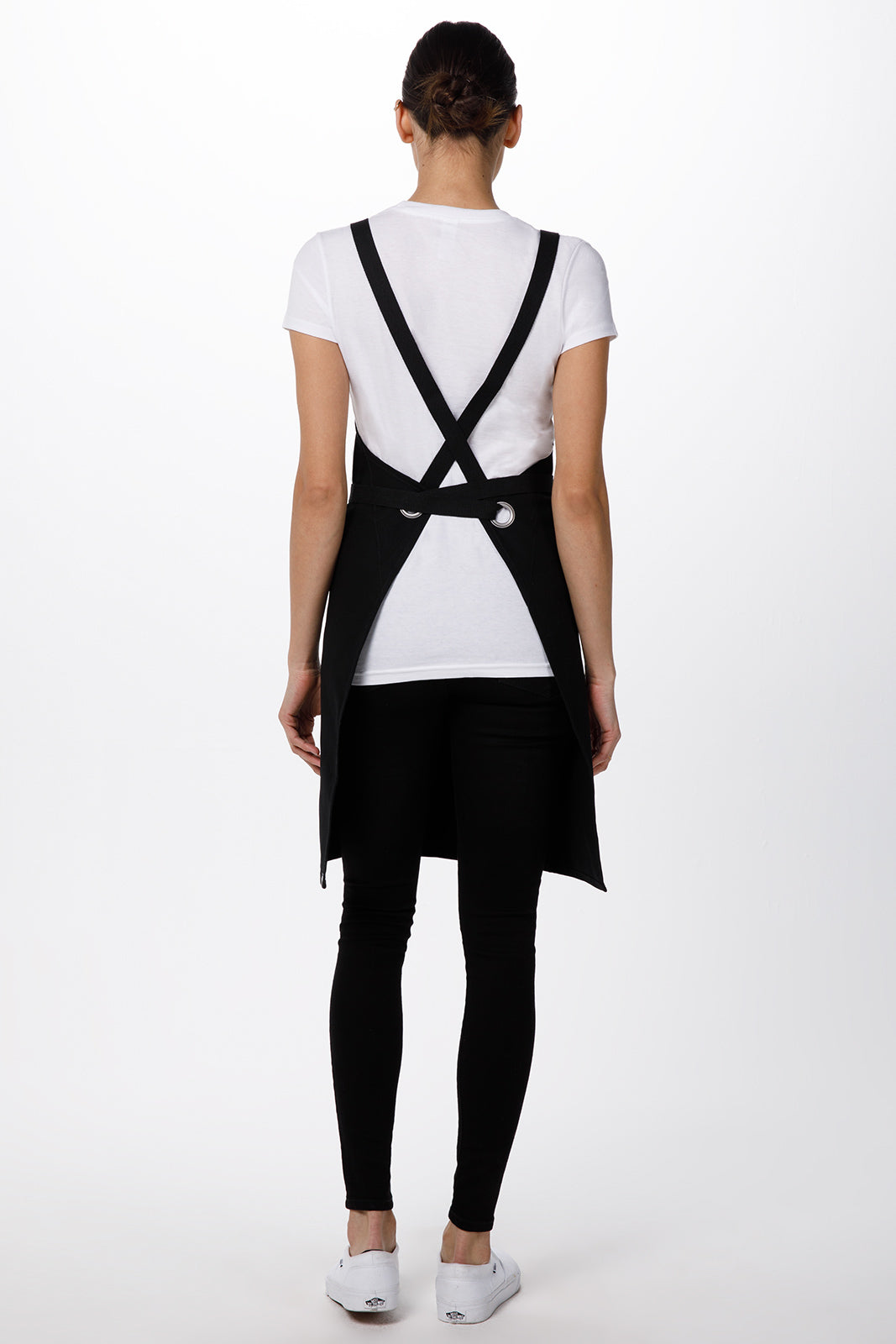 Chef Works Byron Cross-Back Apron - Black