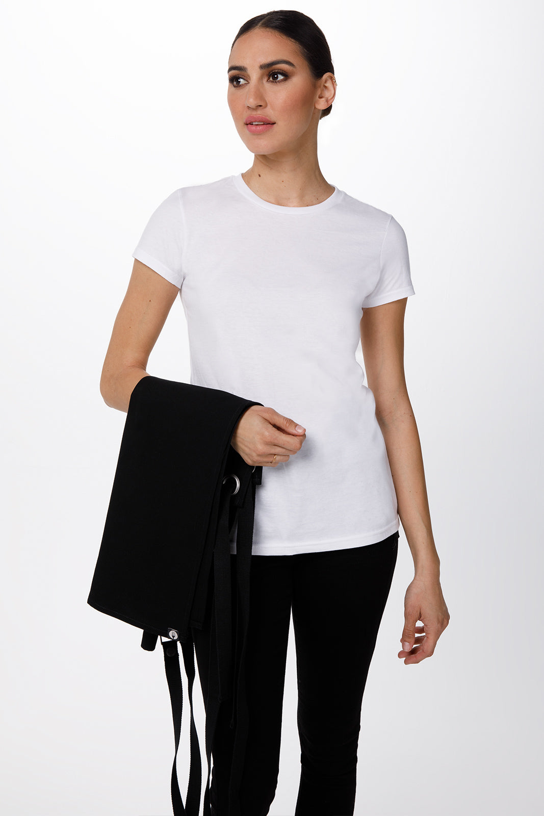 Chef Works Byron Cross-Back Apron - Black