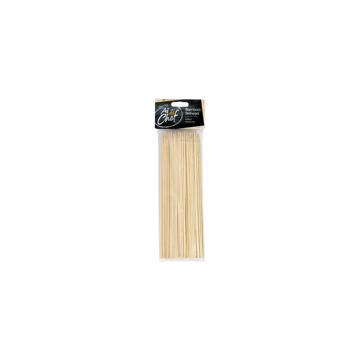 Ai De Chef Bamboo Skewers 100pk 250mm