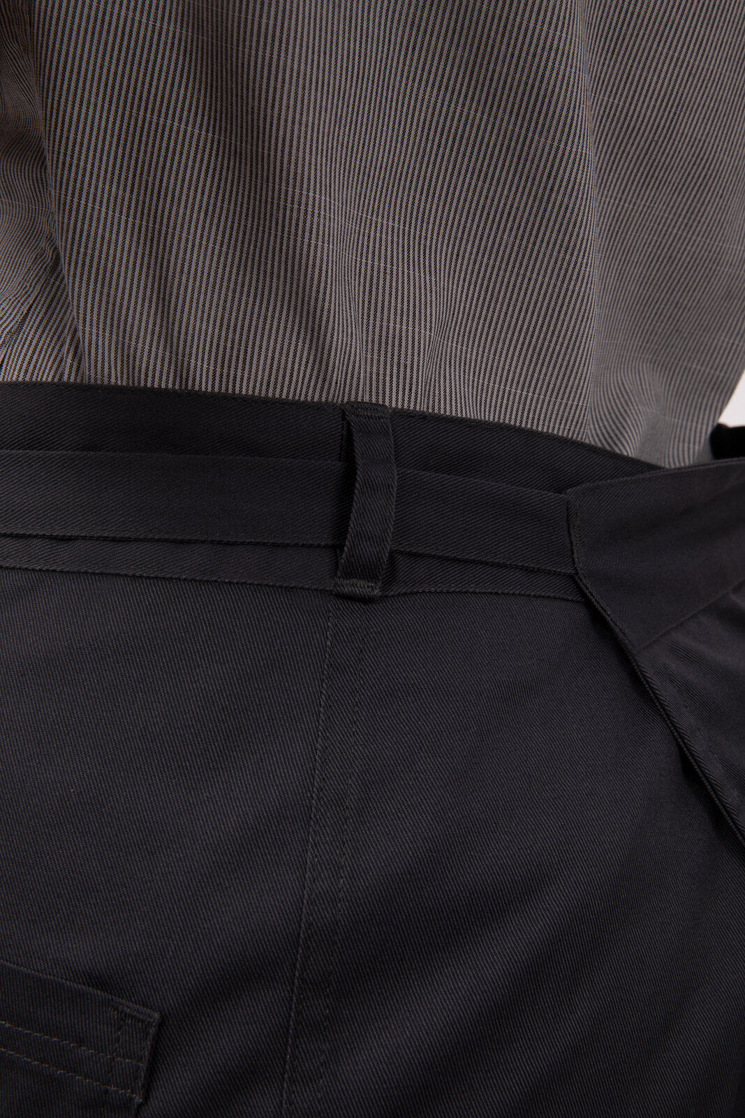 Chef Works Largo Half Bistro Apron - Charcoal