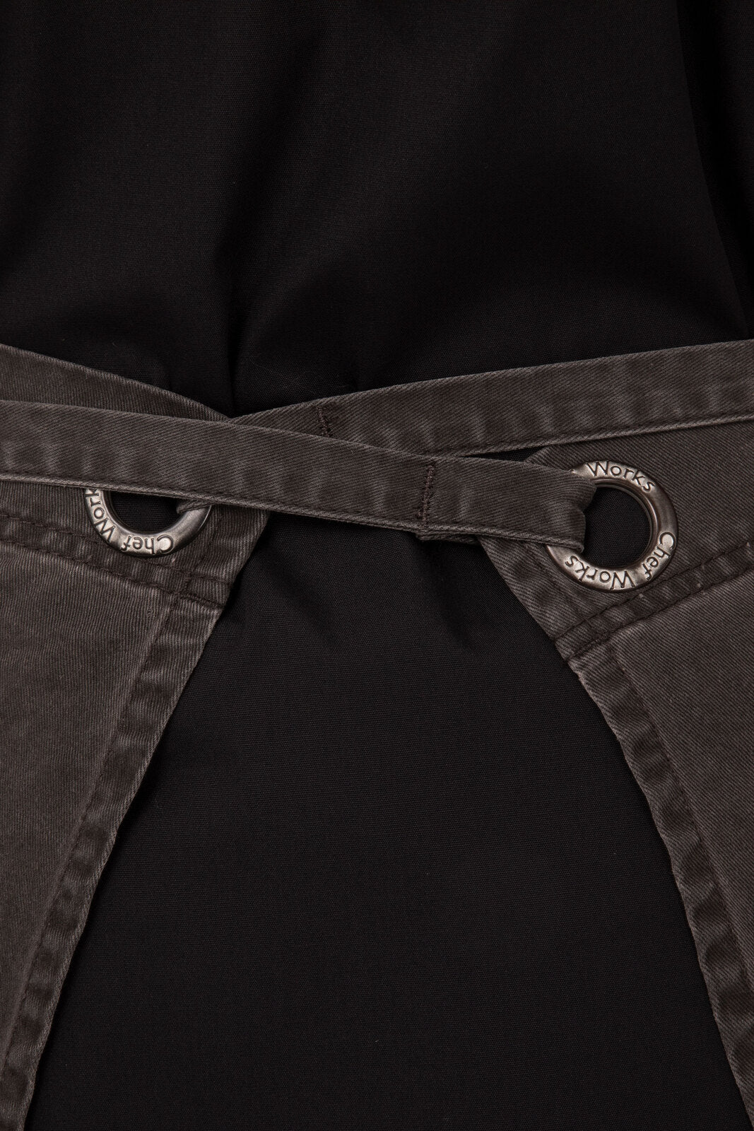 Chef Works Dorset Half Bistro Apron - Pewter