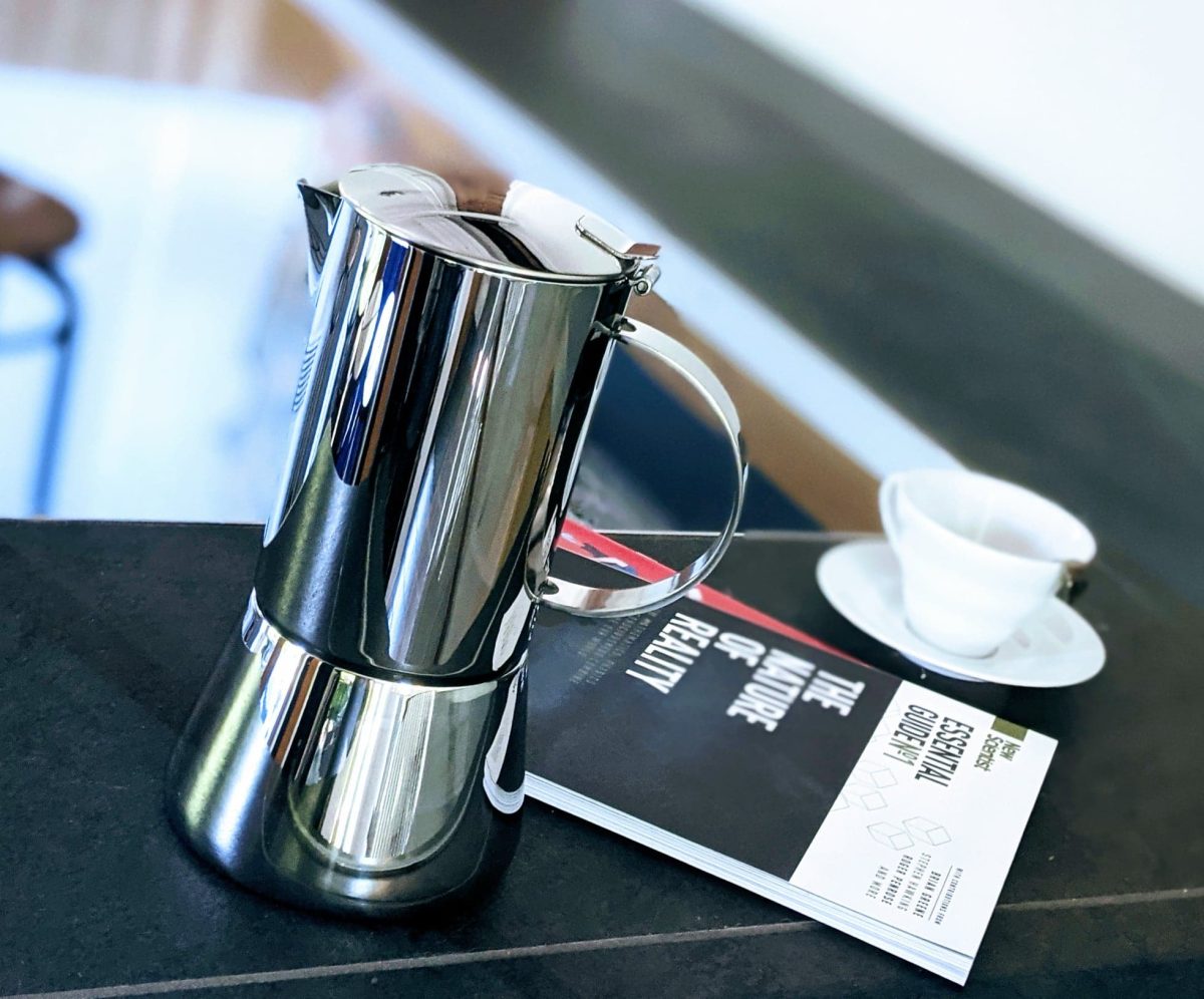 Cilio Aida Espresso Maker – Stainless Steel Mirror Polished, 10 Cup