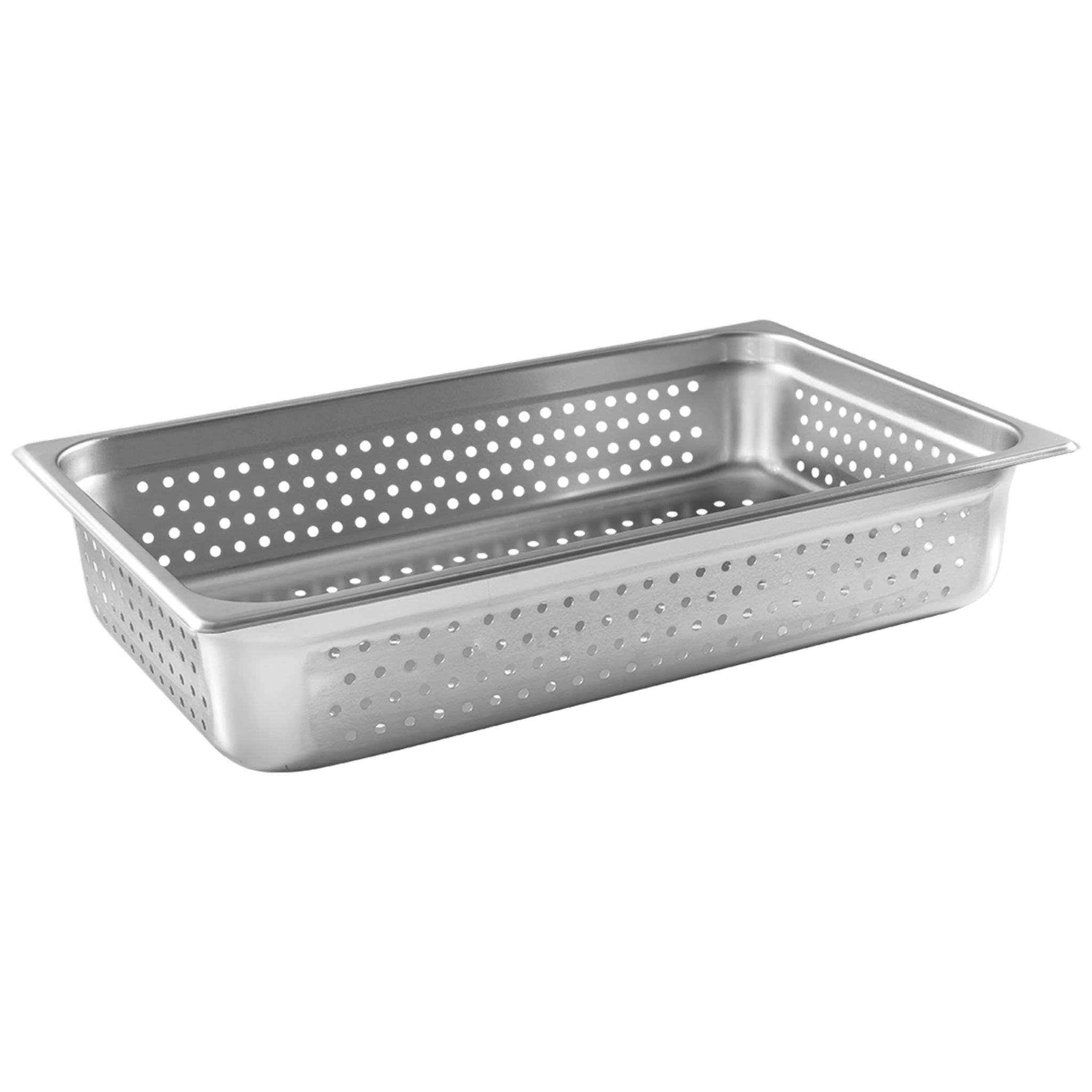 KH Classik Chef Gn Food Pan Anti-Jam Full Size 1/1 x 100mm S/Steel Perforated