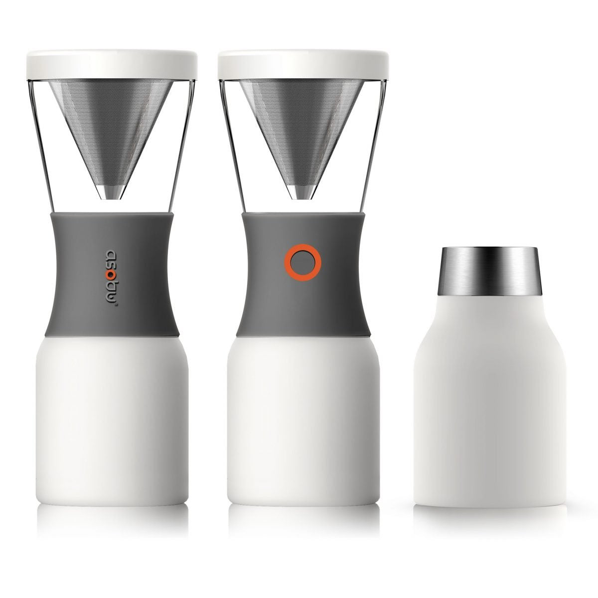 Asobu Cold Brew Coffee Maker 2 Go 1.1L - White