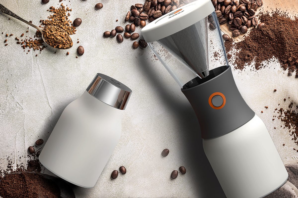 Asobu Cold Brew Coffee Maker 2 Go 1.1L - White