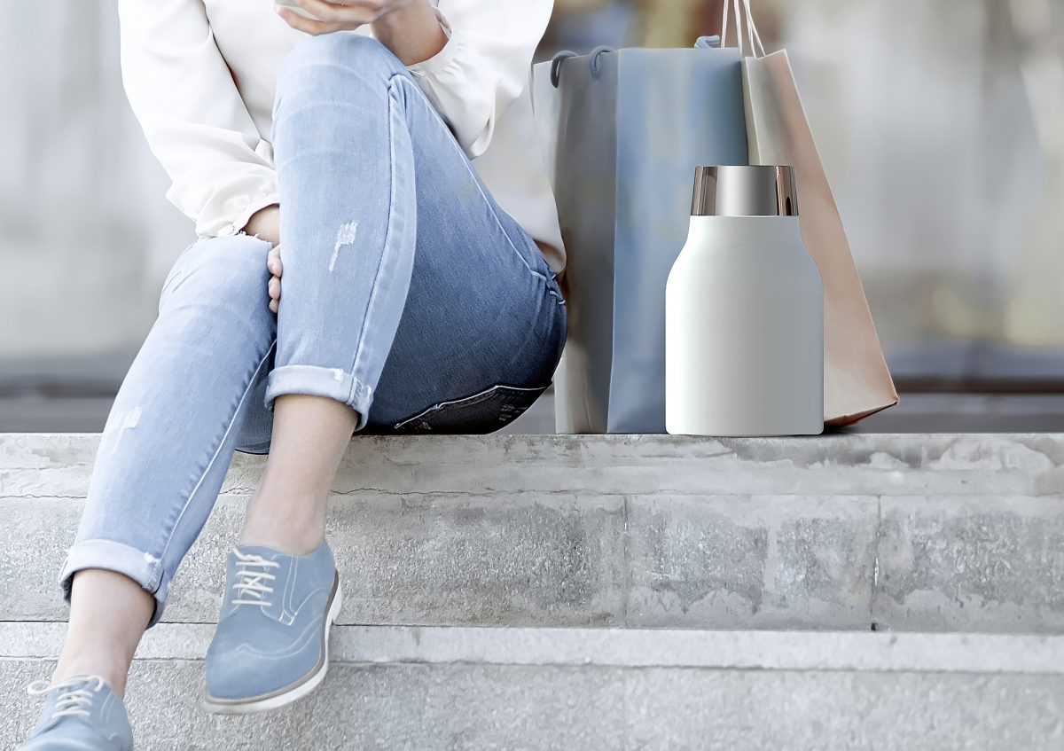 Asobu Cold Brew Coffee Maker 2 Go 1.1L - White