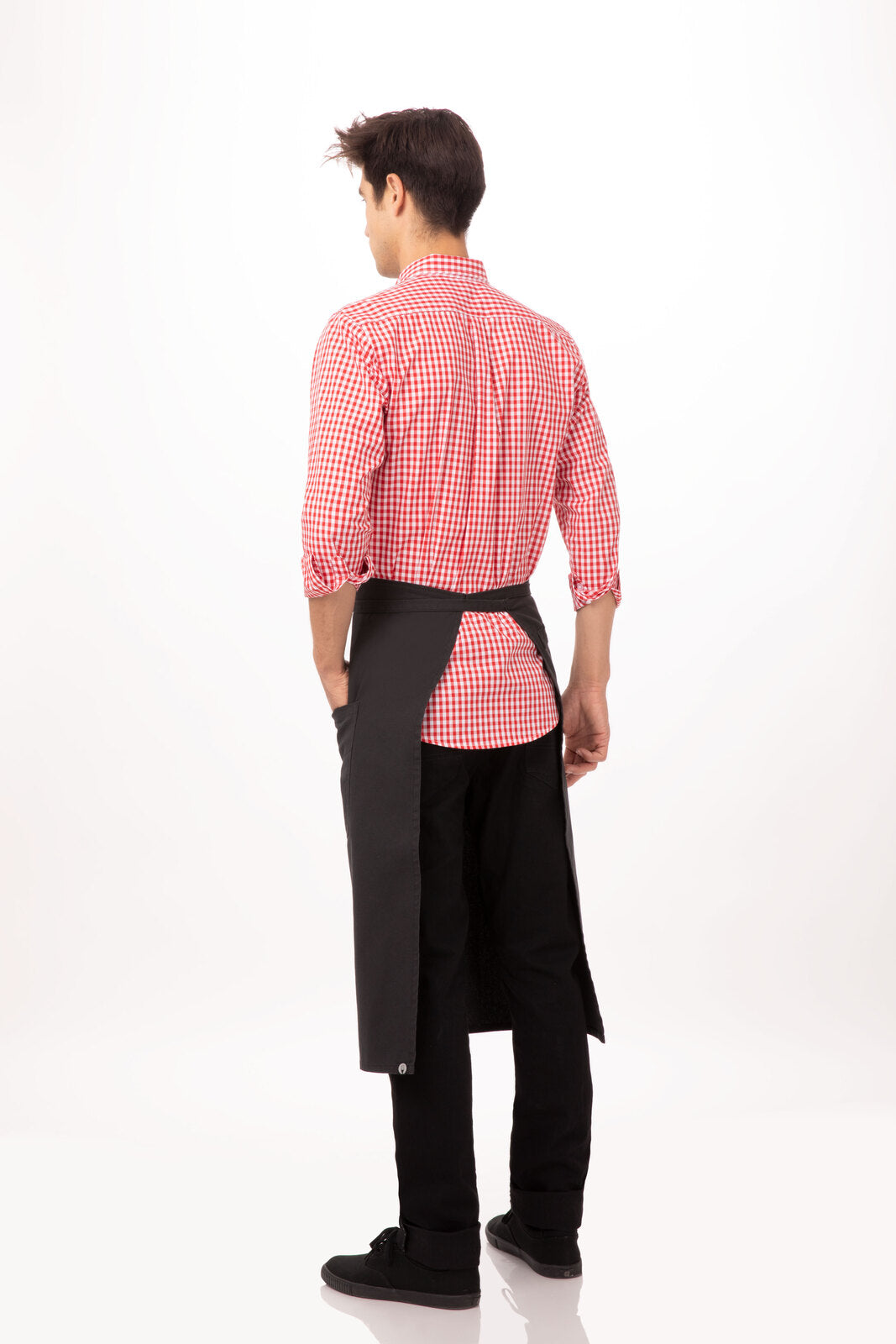 Chef Works Rockford Bistro Apron - Steel Grey