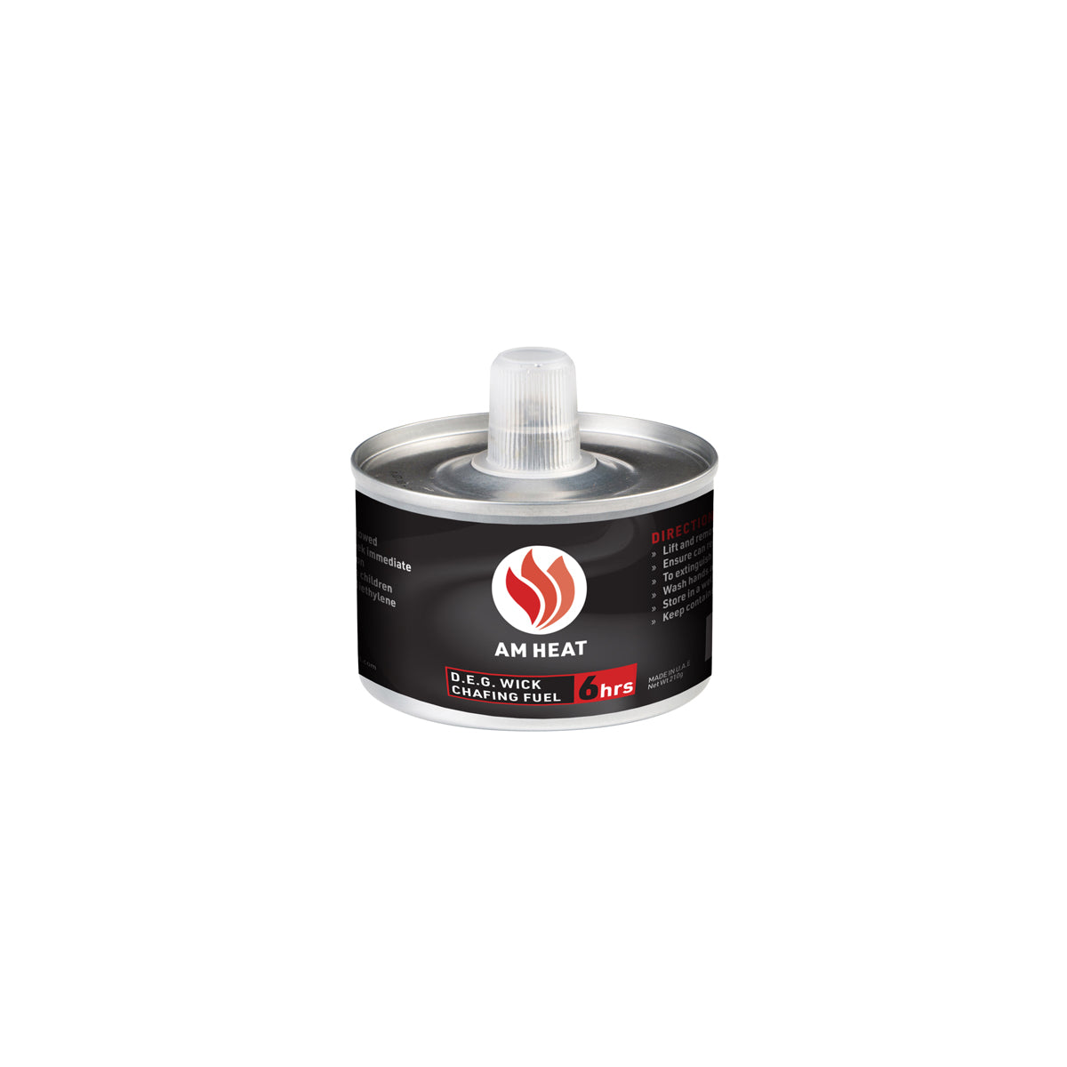 AM Heat D.E.G Wick Chafing Fuel 6 Hour Burn Time