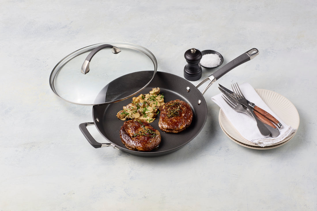 Anolon Endurance+ Nonstick Induction 30cm Covered French Skillet