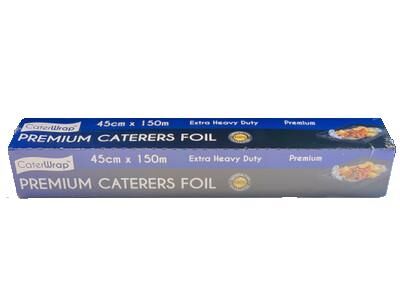 CaterWrap Extra Heavy Duty Catering Foil Roll (45cm x 150m)