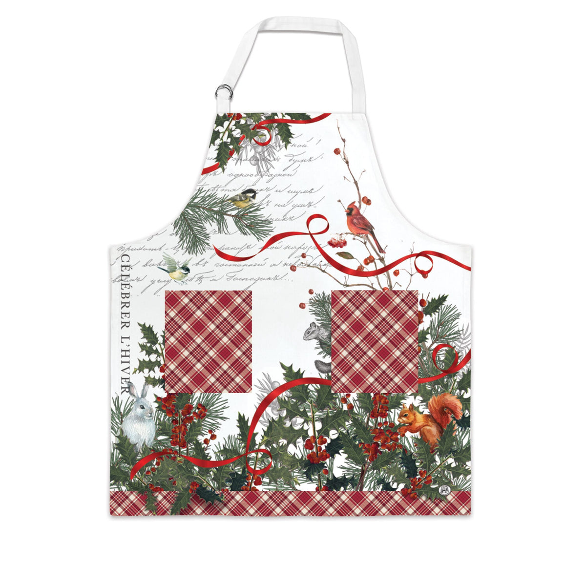 Michel Design Works Chef Apron Winter Woodland