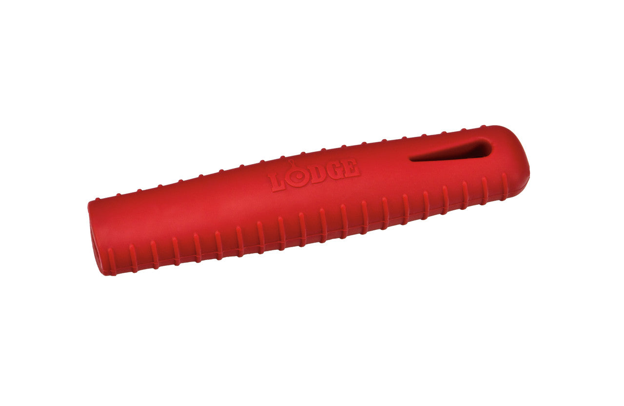 Lodge Red Silicone Hot Handle Holder for Carbon Steel Skillets