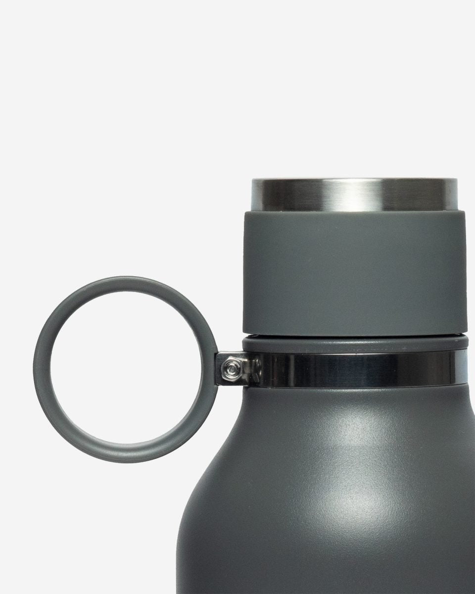 Asobu Stainless Steel Dog Bowl Bottle 975ml - Smoke