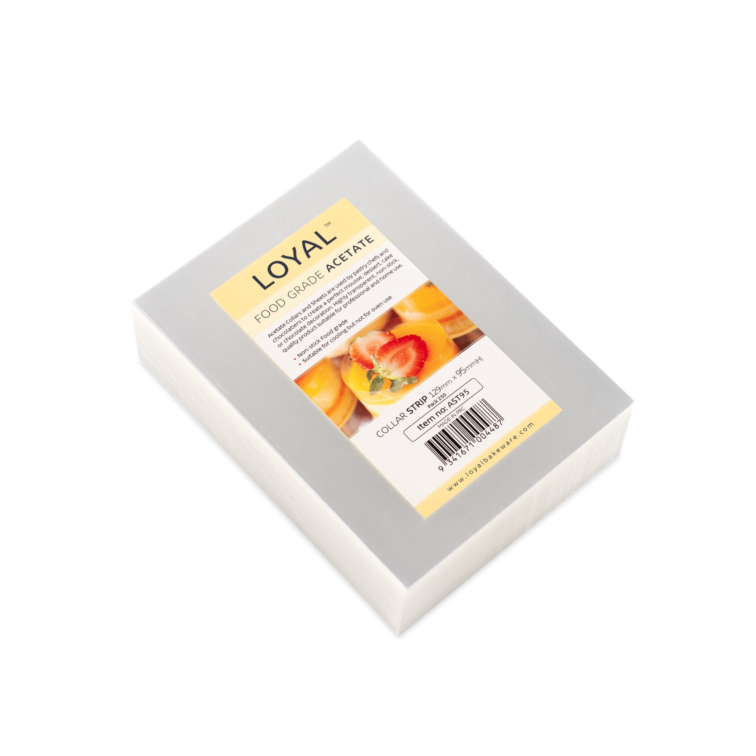 LOYAL Acetate Collar Strip 95mm x 129mm