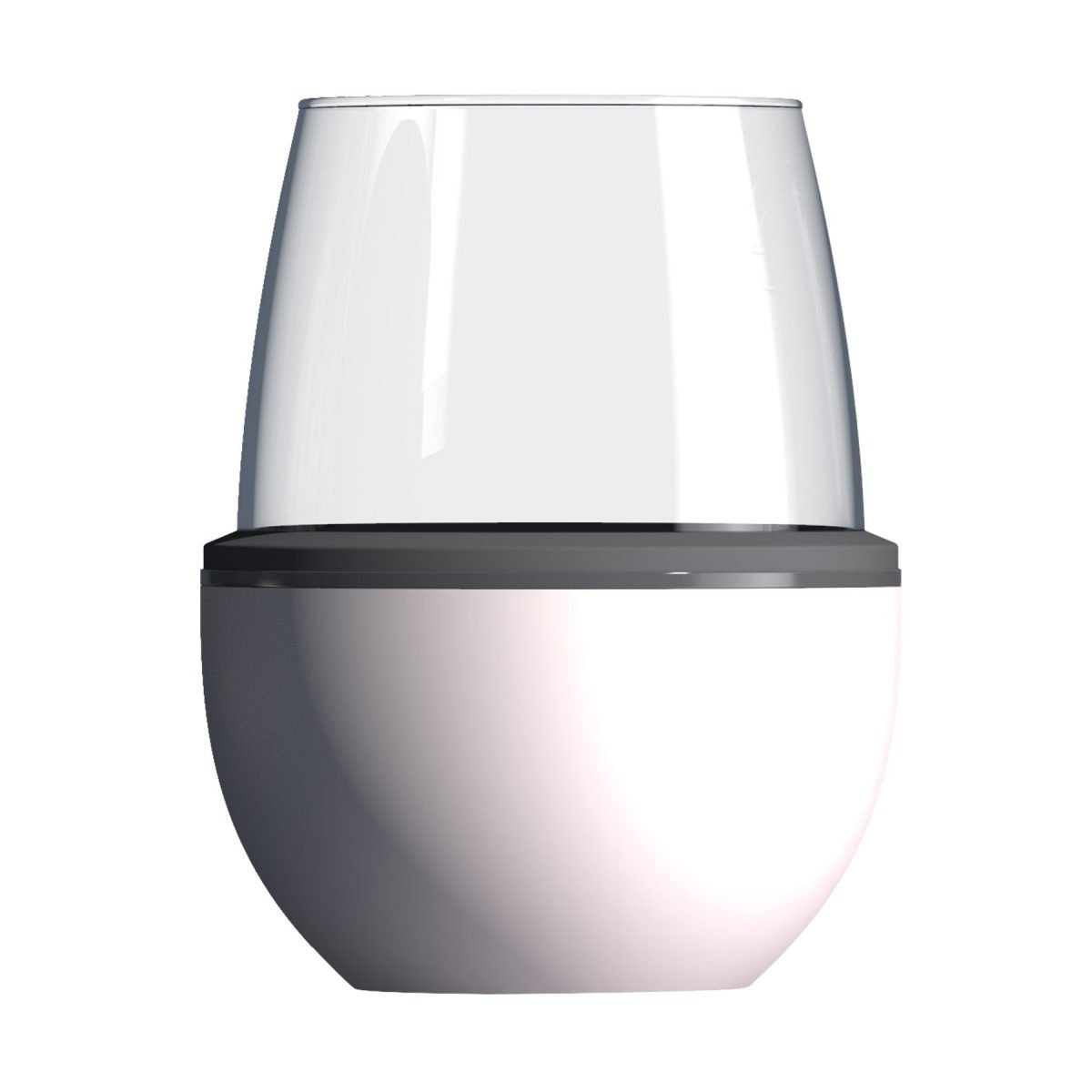 Asobu Insulated Wine Kuzie 443ml - White